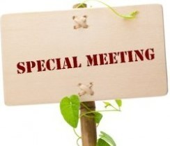 Special Meeting